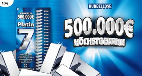 Rubbellos Platin 7 (10. Auflage) .